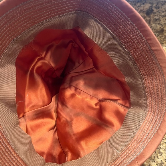 Vintage mid century brown girls fur hat children’s - Picture 3 of 8